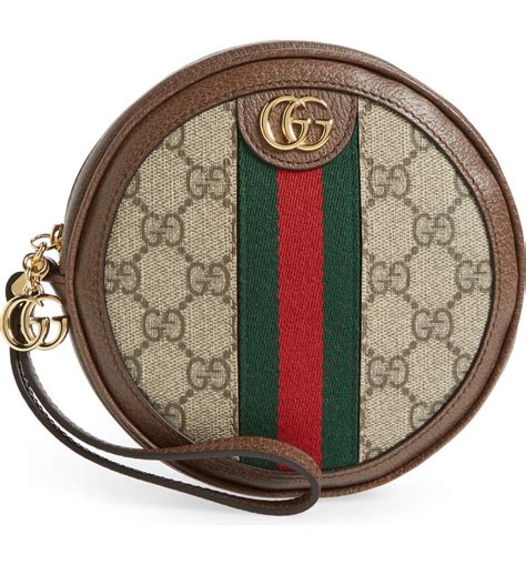 gucci ophidia round wristlet|gucci ophidia accessories.